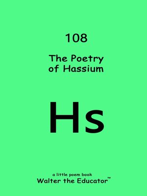 cover image of The Poetry of Hassium